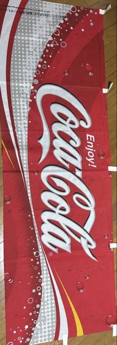 コカコーラ 2001年 キャンペーン ノベルティ 旗 宣伝 フラッグ 2
