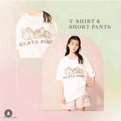 即日発送！ジェラートピケ ヨッシー 新品 タグ付き ピンク 半袖 長ズボン すべてのカテゴリ【gelato pique】ヨッシーコラボ ｜ルーム
