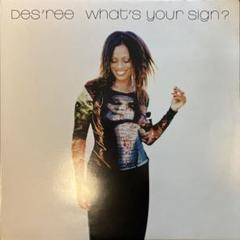 美品‼︎ Des'ree / What's Your Sign?