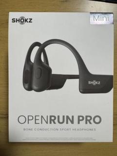 【中古美品】Shokz 骨伝導イヤホン OpenRunPro Mini 箱無し 2025年最新】OPen run pro miniの人気アイテム - メルカリ
