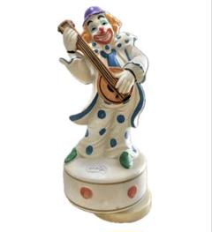 希少　陶器　　PIERROT　　オルゴール　　二人 Yahoo!オークション -「ピエロ オルゴール」の落札相場・落札価格