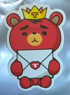 東方神起　TB ステッカー×3 Amazon.co.jp: 東方神起 TBちゃん ステッカー 3枚セット 15th