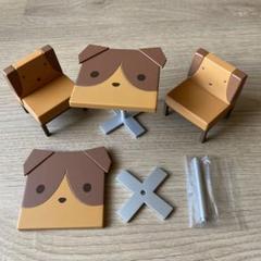 あにまるインテリア　わんわんセット　小物なし　2セット　メガハウス　ミニコレ