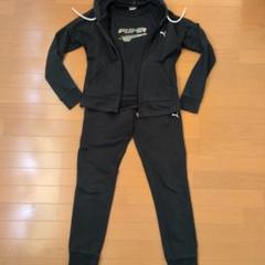 PUMA スウェット上下セット&Tシャツ レディース L ブラック