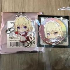 バンドリ スイパラ カフェ ミニキャラ缶バッジ 三角初華 ドロリス 4個 バンドリ！ JOYSOUND AveMujica 缶バッジ 三角初華 ドロリス