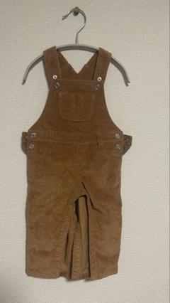 GUCCI ブラウン コーデュロイ オーバーオール 70〜80cm