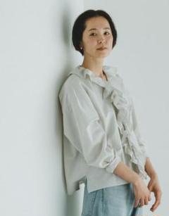 794t*美品 北欧暮らしの道具店 クラシアンドトリップ リネン シャツ