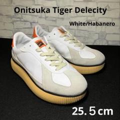 美美品】Onitsuka Tiger Delecity 新黒紐付 25.5cm - メルカリ