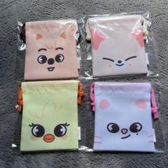 skzoo ポガリ 3点セット うちわカバー トラベルポーチ 巾着 SKZOO ポガリ トラベルポーチ 巾着ポーチ セット BbokAri - メルカリ