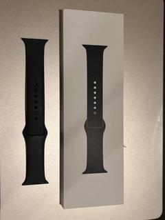 アップルウォッチ 純正 スポーツバンド 黒 ブラック 41MM M/L
