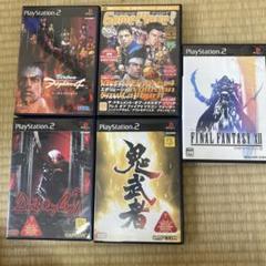 PS2ソフト 5本セットVF4, DMC, 鬼武者, FF12,GameWave