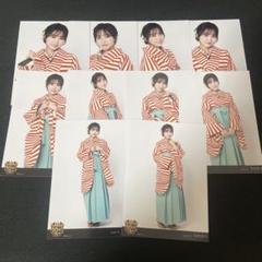 hkt48 矢吹奈子　福袋　アイドル写真 10枚セット 10周年記念　生写真