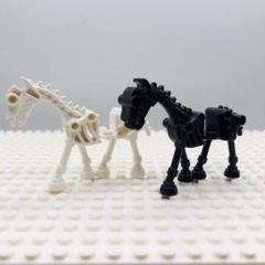 馬、骨格 / スケルトン - 本物の LEGO® 動物 - Etsy 日本