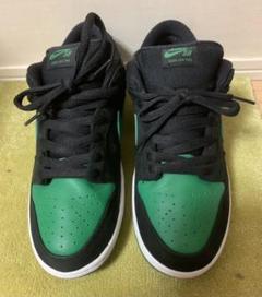 NIKE SB DUNK LOW BLACK/PINE GREEN ダンクSB