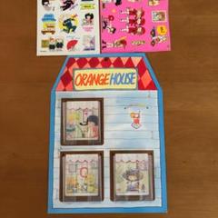りぼん付録 陸奥A子 ウォールポケットとシール