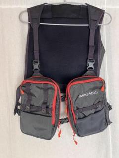 【にゃー様】mont-bell  チェストタックルパック　フィッシングベスト チェストタックルパック｜モンベル