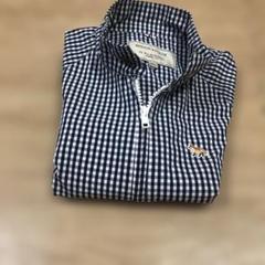 本日限定値下リゾート美品MAISONKITSUNÉ ギンガムジップアップブルゾン