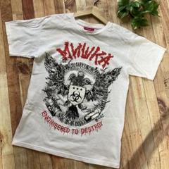 MISHKA 　半袖Tシャツ　奇抜・斬新　デザインTシャツ　古着
