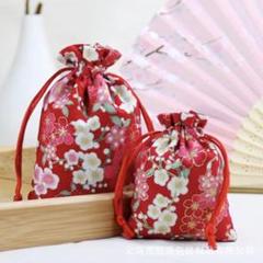巾着 小物入れ ポーチ 和柄 花柄 小のみ