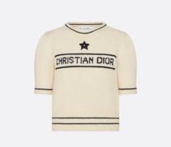 海外ブランド  ☆超美品・正規品☆ ショートスリーブセーター DIOR CHRISTIAN トップス