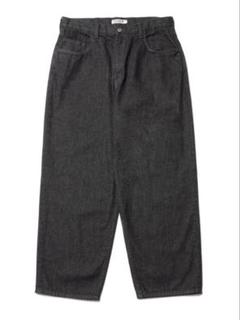 美品 COOTIE 12.5oz 5ポケット バギー ブラックデニム Sサイズ
