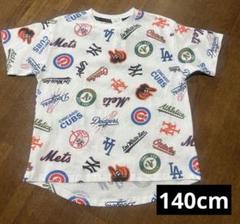 MLBロゴプリント Tシャツ 140サイズ 半袖