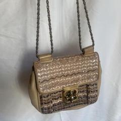 AMA04 クロエ 美品 エルシー チェーンショルダーバッグ ゴールド金具 AMA04 クロエ 美品 エルシー チェーンショルダーバッグ ゴールド金具