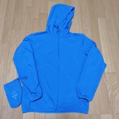 UNIQLO ユニクロ メンズ ポケッタブルパーカー ブルー 中古品のサムネイル