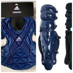 adidas - アメリカ国内最高級モデル☆USA adidas☆Proキャッチャーレガース緑 新品USA限定☆最高級USAアディダスProキャッチャープロテクター