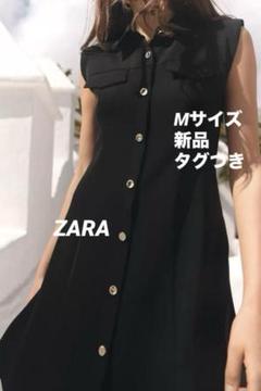 完売品】ZARA ザラ クレープミニワンピース⭐︎ブラックM - メルカリ