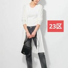 未使用23区　サマーカーディガン　黒　大きいサイズ46 楽天市場】ニットカーディガン レディース（ブランド23区）の通販