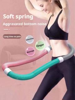 3.3ポンド折りたたみ式フィットネスロープ、持ち運び可能なスリミング運動器具