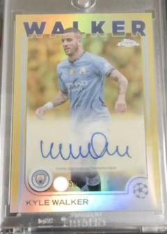 【世界50枚限定】topps Chrome カイル・ウォーカー 直筆サイン