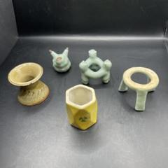 東大寺 茶道具 蓋置 金属製 結び 薮内佐斗司