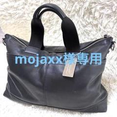 COACH ブラック レザートートバッグ70490Ａ4可能 COACH ブラック レザートートバッグ70490A4可能 - メルカリ