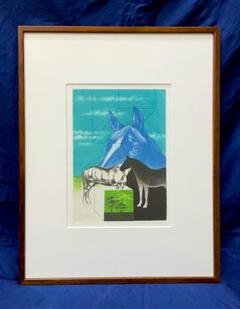 坂本好一 (さかもと こういち)『馬の宙B』銅版画 30部限定 : 5/30 坂本好一 (さかもと こういち)『馬の宙B』銅版画 30部限定 : 5/30