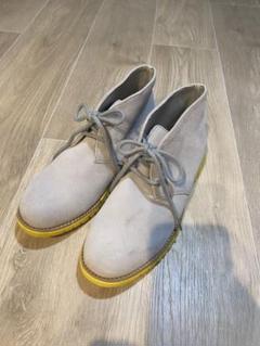 美品】COLE HAAN ゼログランドワラビーデザートブーツ22cm
