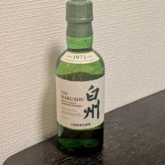 サントリー シングルモルト ウイスキー 白州 180ml Amazon.co.jp: サントリー シングルモルト 白州 [ ウイスキー