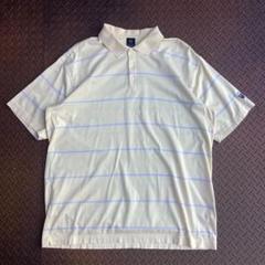 ~00s NIKE GOLF ポロシャツ ボーダー ビッグサイズ
