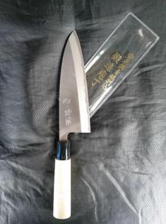 青紙鋼切れ味最高❗【新品】魚包丁 出刃包丁 5寸5分 165㎜ 青紙二号鋼 手打