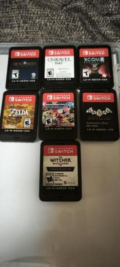 Nintendo Switch ソフト　7本　ゼルダ　バットマン　マリオカート