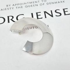 GEORG JENSEN 377 シルバー　ピアス　片耳のみ　925S ラウンド