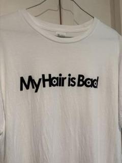 直筆サイン入り‼️】My Hair is Bad サイン入りTシャツ L