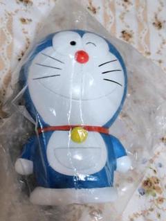 非売品ドラえもん どでか貯金箱 約30cm ソフビ 2点セット ドラえもん ドラミちゃん ソフビ人形 レトロ 貯金箱