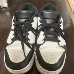 NIKE 27.5 Jordan ローカットシューズ ホワイト/オレンジ