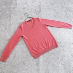 ユニクロ　長袖ニット　L カシミヤ　伸縮性