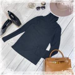 『UNIQLO』レディース　タートルネック　カットソー　Lサイズ