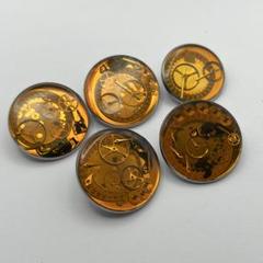 自作 時計パーツピンバッジ ヴィンテージ ピンバッチ ピンズ