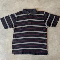 BURBERRY バーバリー 半袖 ポロシャツ ネイビー L