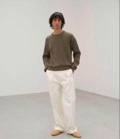 AURALEE WASHED FINX CHINO ONE-TUCK PANTSのサムネイル